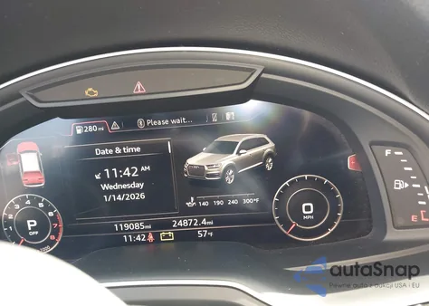 2017 Audi Q7 3.0T Premium from USA, damaged, VIN WA1LAAF7XHD030920